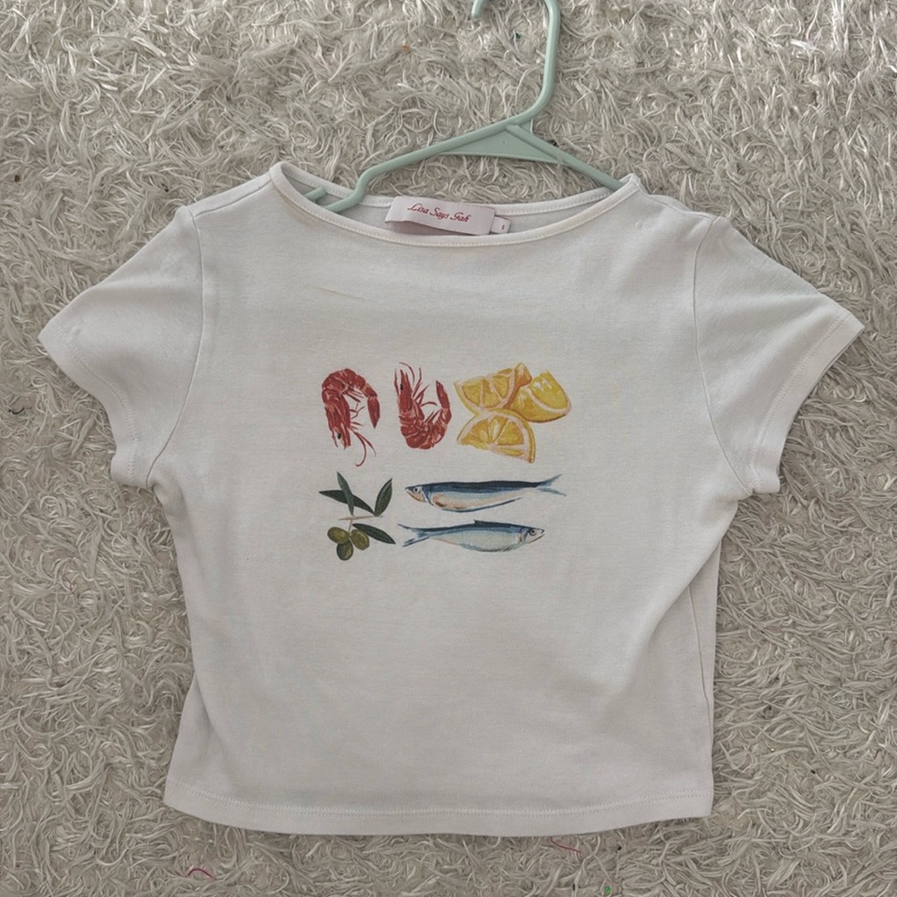 Lisa says gah! tapas baby tee